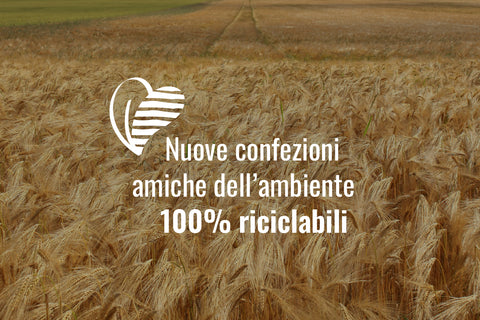 annuncio confezioni riciclabili