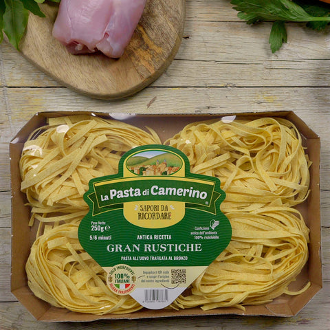 Gran rustiche al ragù bianco di coniglio