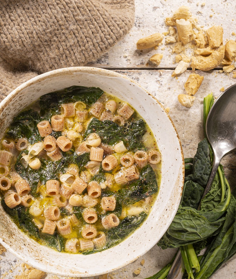 Ditali di farro bio – piatto cucinato