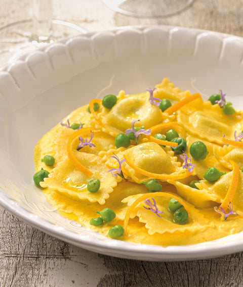 Ravioli con Ricotta di Colfiorito e spinaci – piatto cucinato